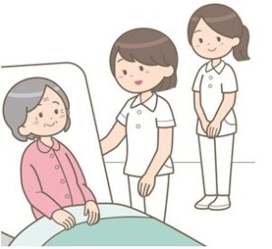 看護学生が実習に来られます